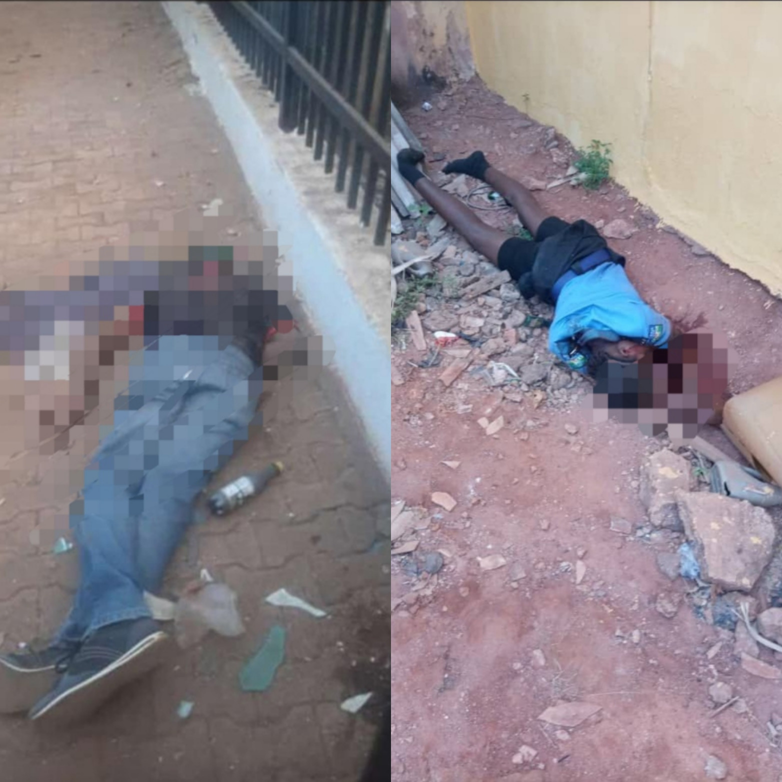 MANY KILLED AS ARMED ROBBERS ATTACK MULTIPLE BANKS IN UROMI, EDO STATE (GRAPHIC PHOTOS)