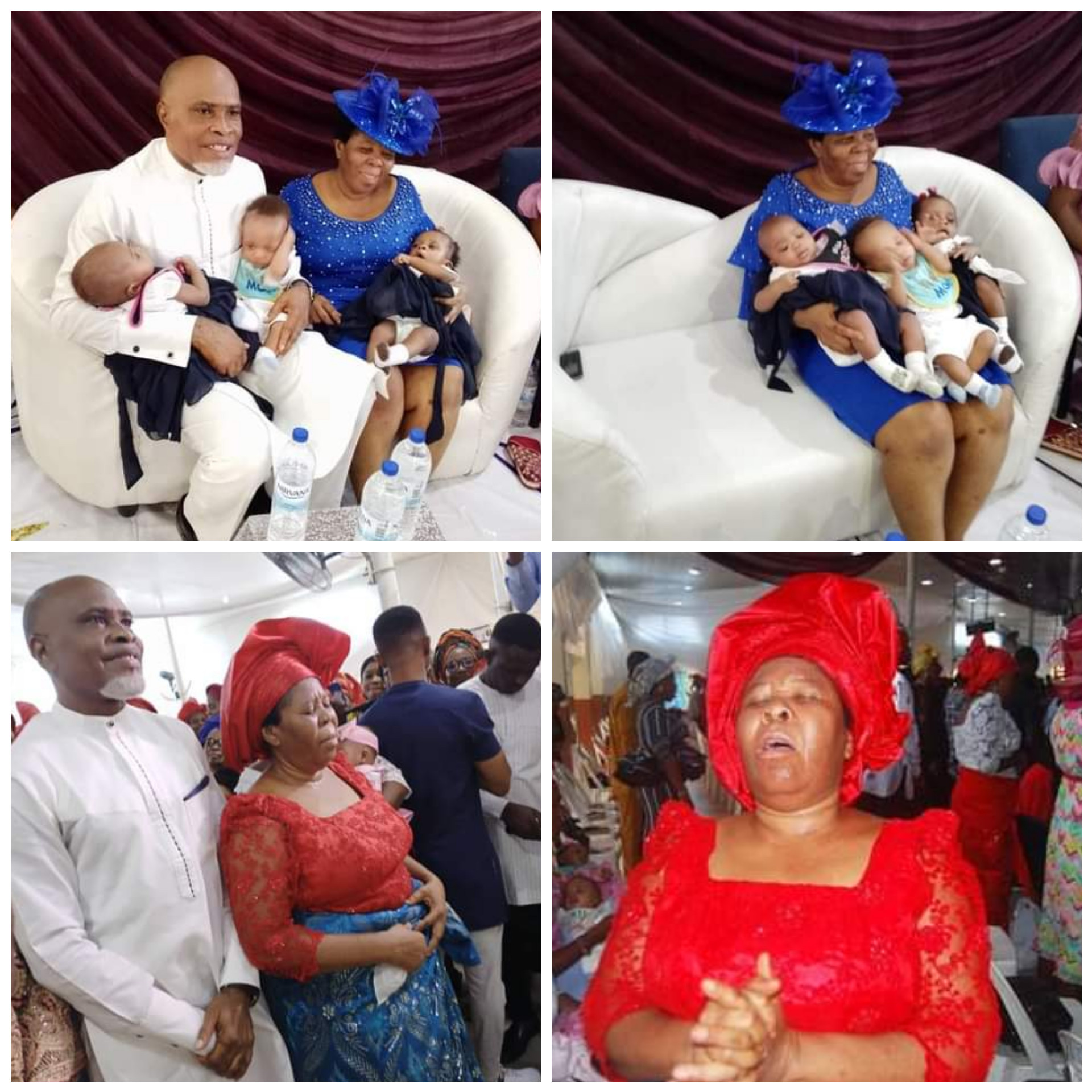 “WE MARRIED AS VIRGINS” – NIGERIAN COUPLE WHO WELCOMED TRIPLETS AFTER 25 YEARS OF MARRIAGE OPENS UP ABOUT THEIR STRUGGLES AND TRIUMPH