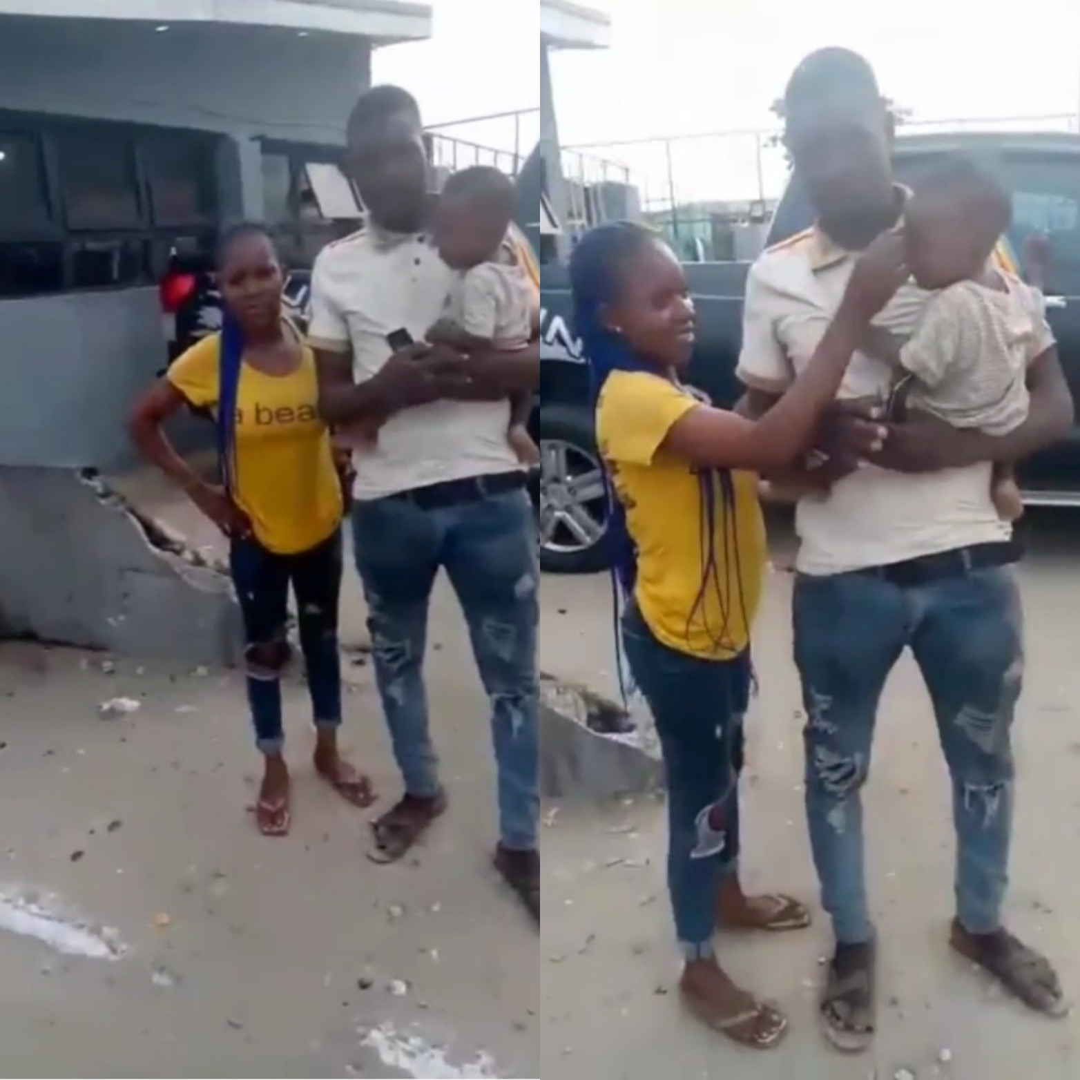 “HE IS INNOCENT. HE DID NOT KIDNAP MY BABY” MOTHER EXONERATES DISPATCH RIDER OF ANY WRONGDOING FOLLOWING CLAIMS HE WAS CAUGHT WITH A BABY IN HIS DELIVERY BOX (photos)