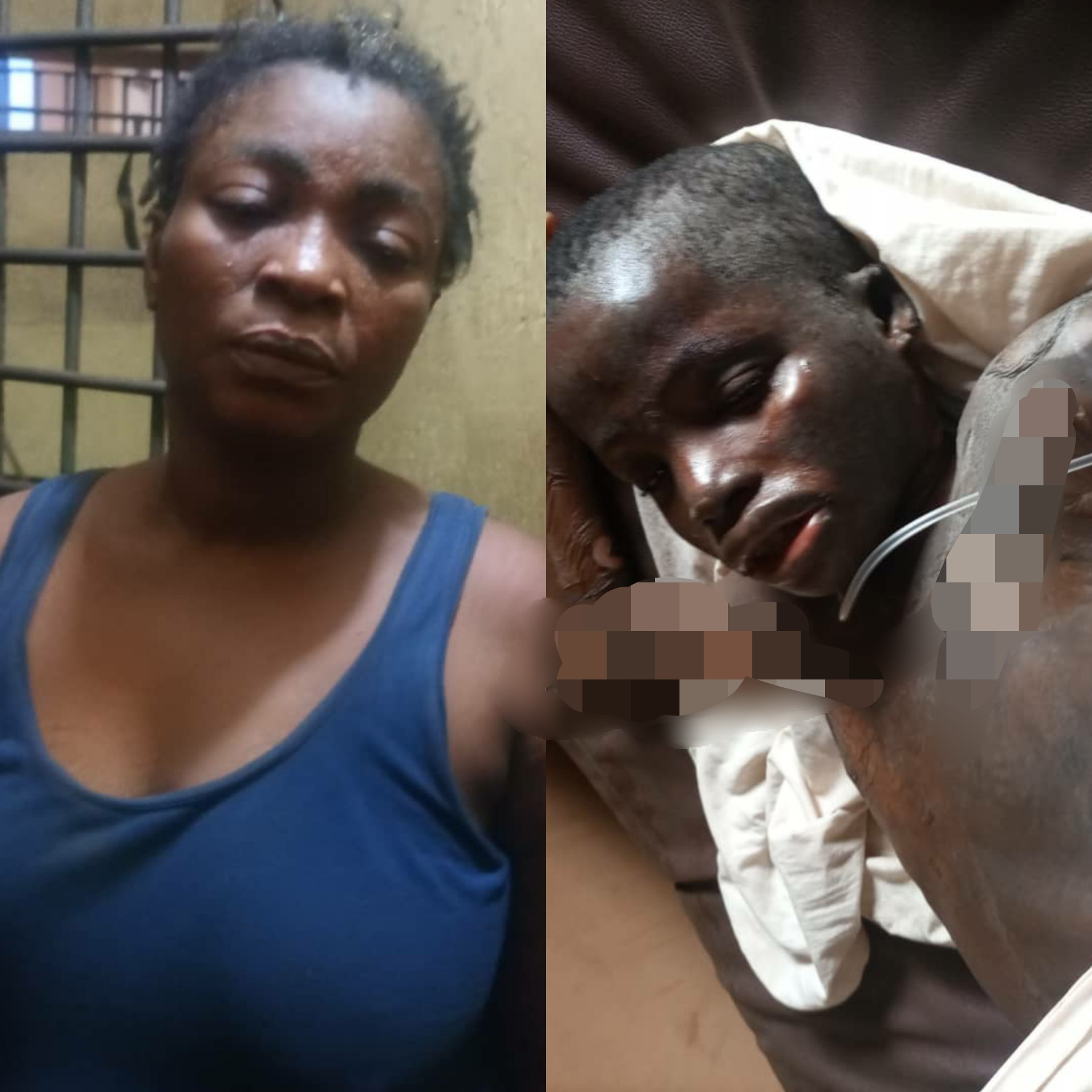 MOTHER OF FIVE ARRESTED FOR ALLEGEDLY SETTING HER 10-YEAR-OLD DAUGHTER ABLAZE IN OGUN