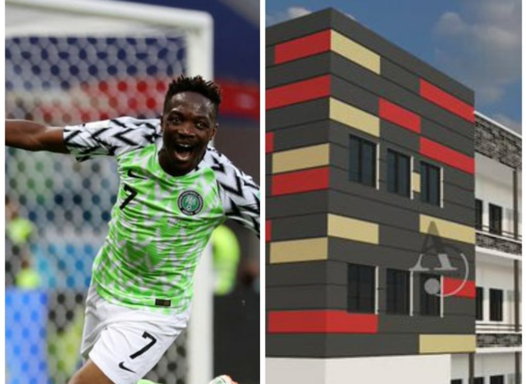 ONAZI OGENYI, OTHERS CONGRATULATE AHMED MUSA AS HE SHOWS OFF HIS 99% COMPLETED INTERNATIONAL SCHOOL