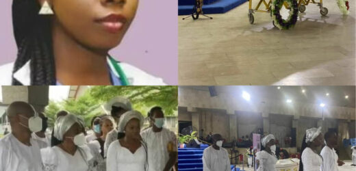 PHOTOS FROM THE FUNERAL OF CHINELO MEGAFU, MEDICAL DOCTOR KILLED IN ABUJA-KADUNA TRAIN ATTACK