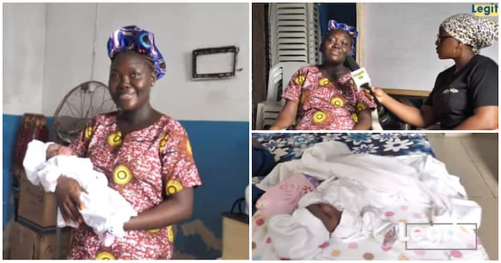 NIGERIAN LADY, 37, PREGNANT FOR 6 YRS SHARES STORY AS SHE FINALLY DELIVERS