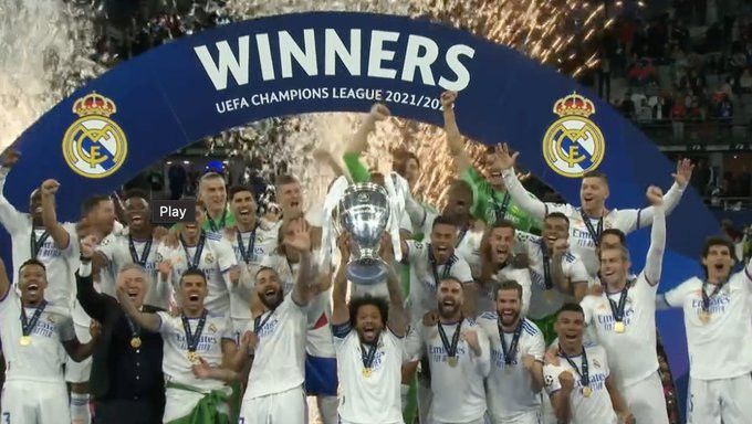 REAL MADRID BEAT LIVERPOOL 1-0 TO WIN UEFA CHAMPIONS LEAGUE TITLE