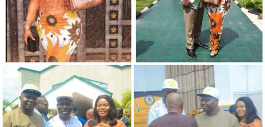 ALLEGED DOMESTIC ABUSE: PHOTOS OF SUSPENDED LG CHAIRMAN AND LATE WIFE WITH GOVERNOR SOLUDO AT HIS SWEARING-IN CEREMONY FEW DAYS BEFORE HER DEATH