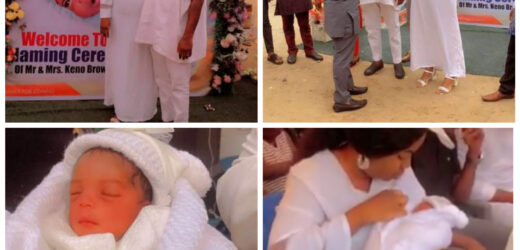 NIGERIAN COUPLE WELCOME THEIR FIRST CHILD AFTER 18 YEARS OF WAITING