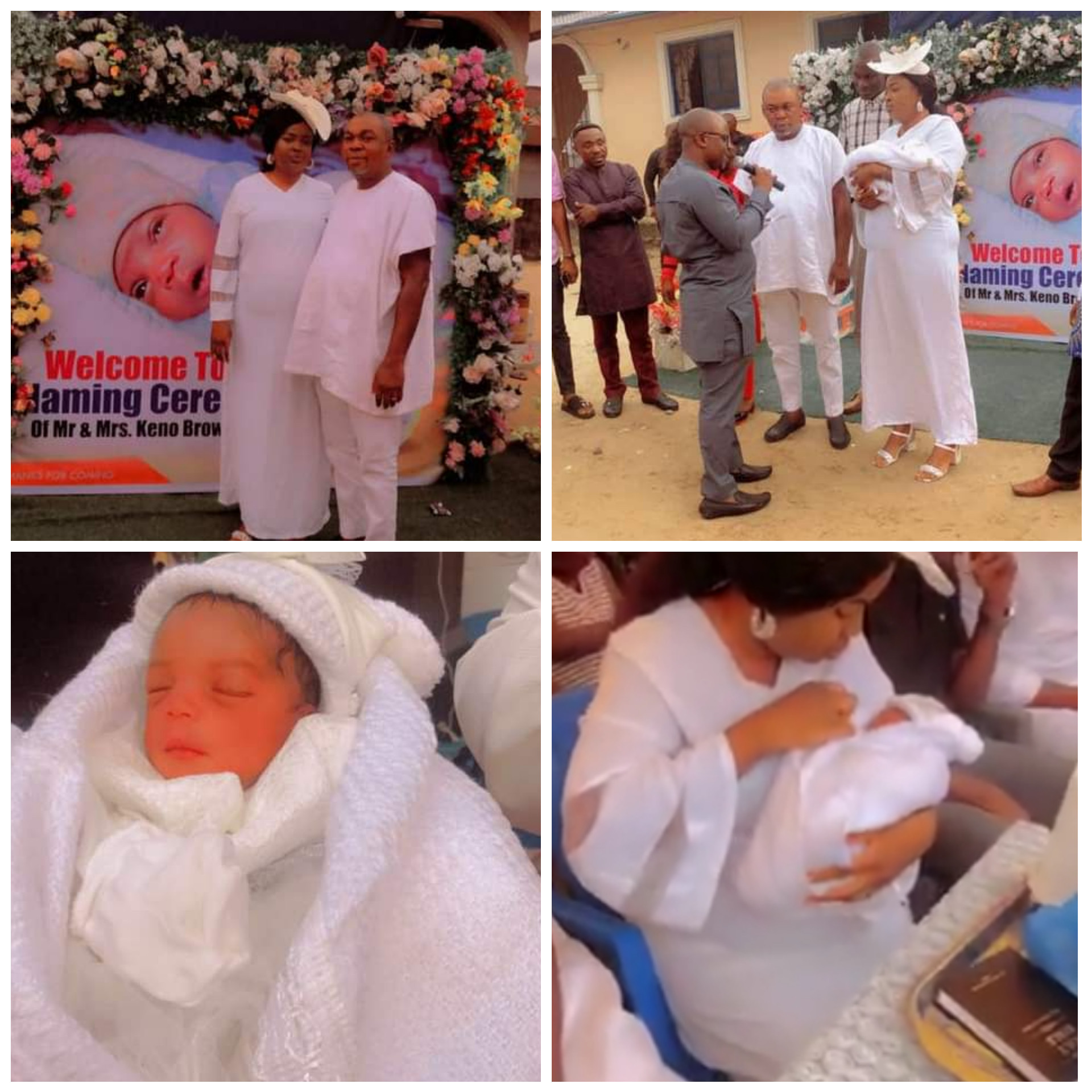NIGERIAN COUPLE WELCOME THEIR FIRST CHILD AFTER 18 YEARS OF WAITING