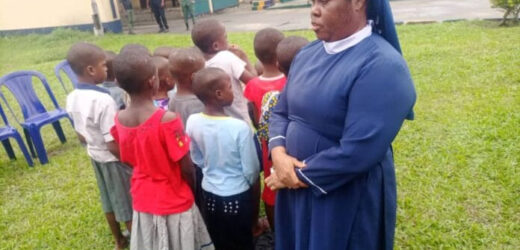 RIVERS POLICE BUST CHILD TRAFFICKING RING, RESCUE 15 KIDNAPPED CHILDREN AND ARREST FAKE REVEREND SISTER. AND SHE SAID I BUY THEM FOR N50,000 AND N100,000 EACH