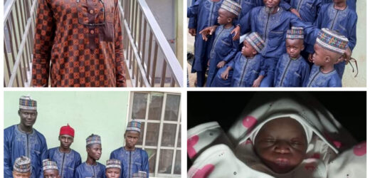 NIGERIAN LECTURER WELCOMES HIS 19TH CHILD AND MARRIES 4TH WIFE