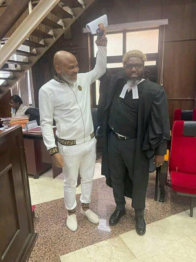 APPEAL COURT ACQUITS NNAMDI KANU, STRIKES OUT FG’S CHARGE