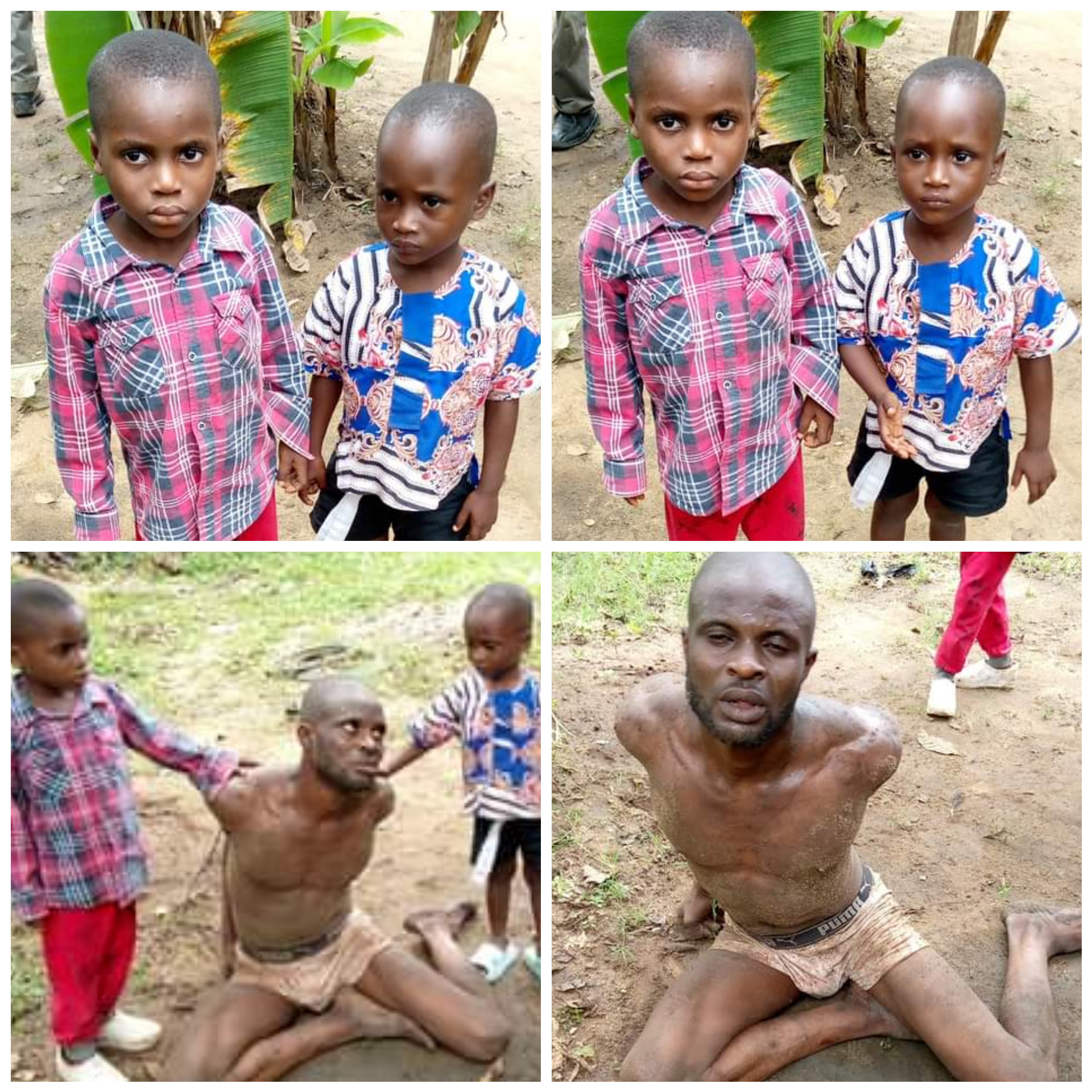 VIGILANTE GROUP NABS SUSPECTED KIDNAPPER, RESCUE TWO ABDUCTED CHILDREN IN RIVERS