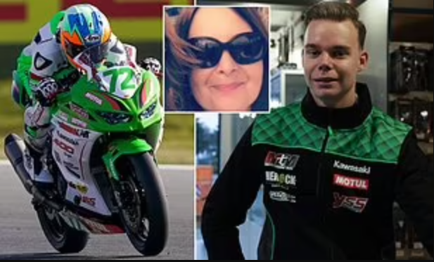 MOTHER OF SUPERBIKES STAR VICTOR STEEMAN DIES FROM A SUSPECTED HEART ATTACK JUST TWO DAYS AFTER HER SON DIED FOLLOWING A TRAGIC MULTI-RIDER CRASH