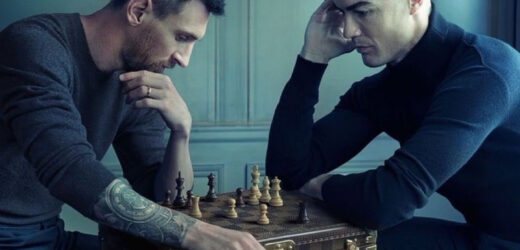 TWO OF THE WORLD’S GREATEST SPORTSMEN, LEO MESSI AND CRISTIANO RONALDO POSE FOR LUXURY BRAND, LOUIS VUITTON