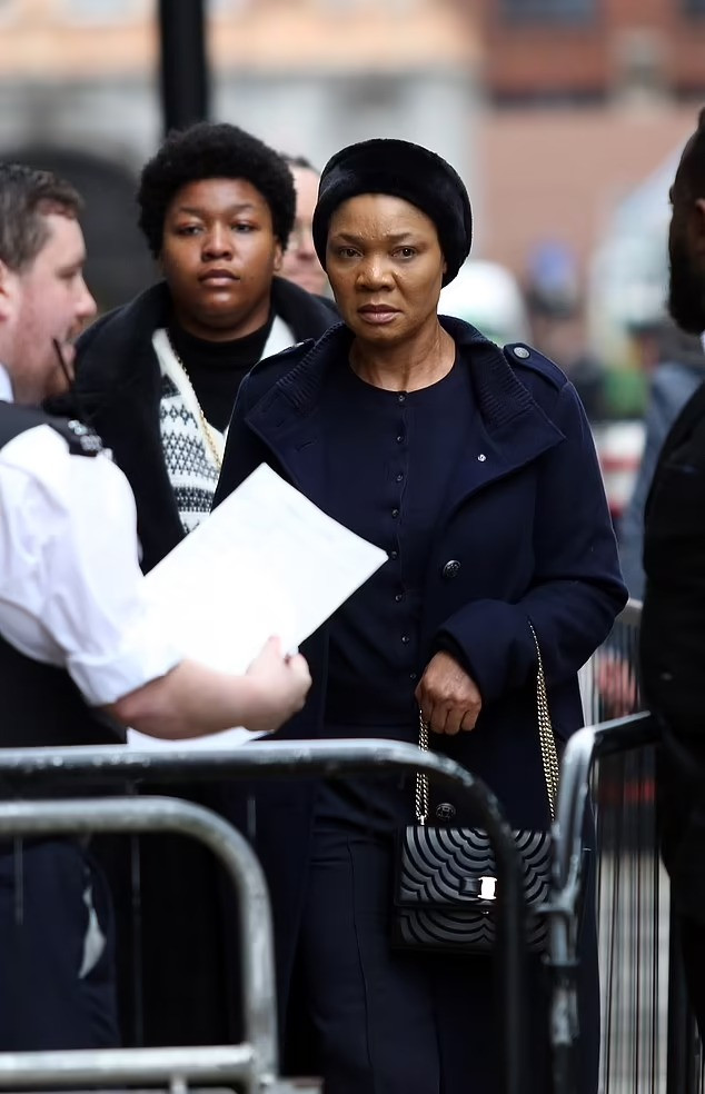 PHOTOS OF EKWEREMADU’S WIFE AND DAUGHTER, SONIA, IN COURT TODAY AS POLICE CHARGE HER FOR ‘TRAFFICKING A HOMELESS MAN INTO THE UK TO HARVEST HIS ORGANS FOR HERSELF’