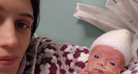 MOTHER WHO WAS TOLD HER BABY HAD DIED IN THE WOMB GIVES BIRTH TO ‘MIRACLE’ BABY AFTER ‘GUT FEELING’ TOLD HER DOCTORS WERE WRONG