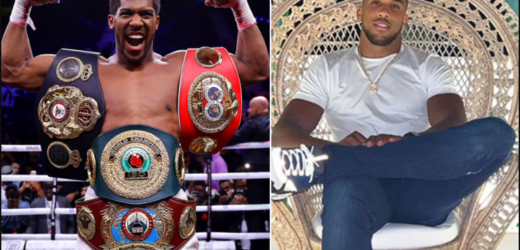 ANTHONY JOSHUA ADMITS HE’S NEARING THE ‘END’ OF HIS BOXING CAREER AND SAYS HE’S ‘LOOKING FORWARD’ TO RETIREMENT