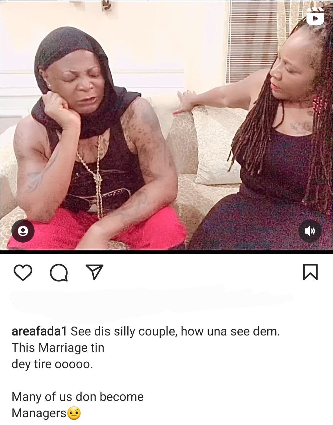 “MARRIAGE IS MANAGEMENT” CHARLEYBOY AND WIFE LADY D SAY AS THEY REVEAL THEY ALSO HAVE ISSUES IN THEIR UNION