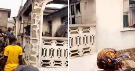 WOMAN COMMITS SUICIDE BY SETTING HERSELF ABLAZE OVER INABILITY TO REPAY N70,000 LOAN (VIDEO)