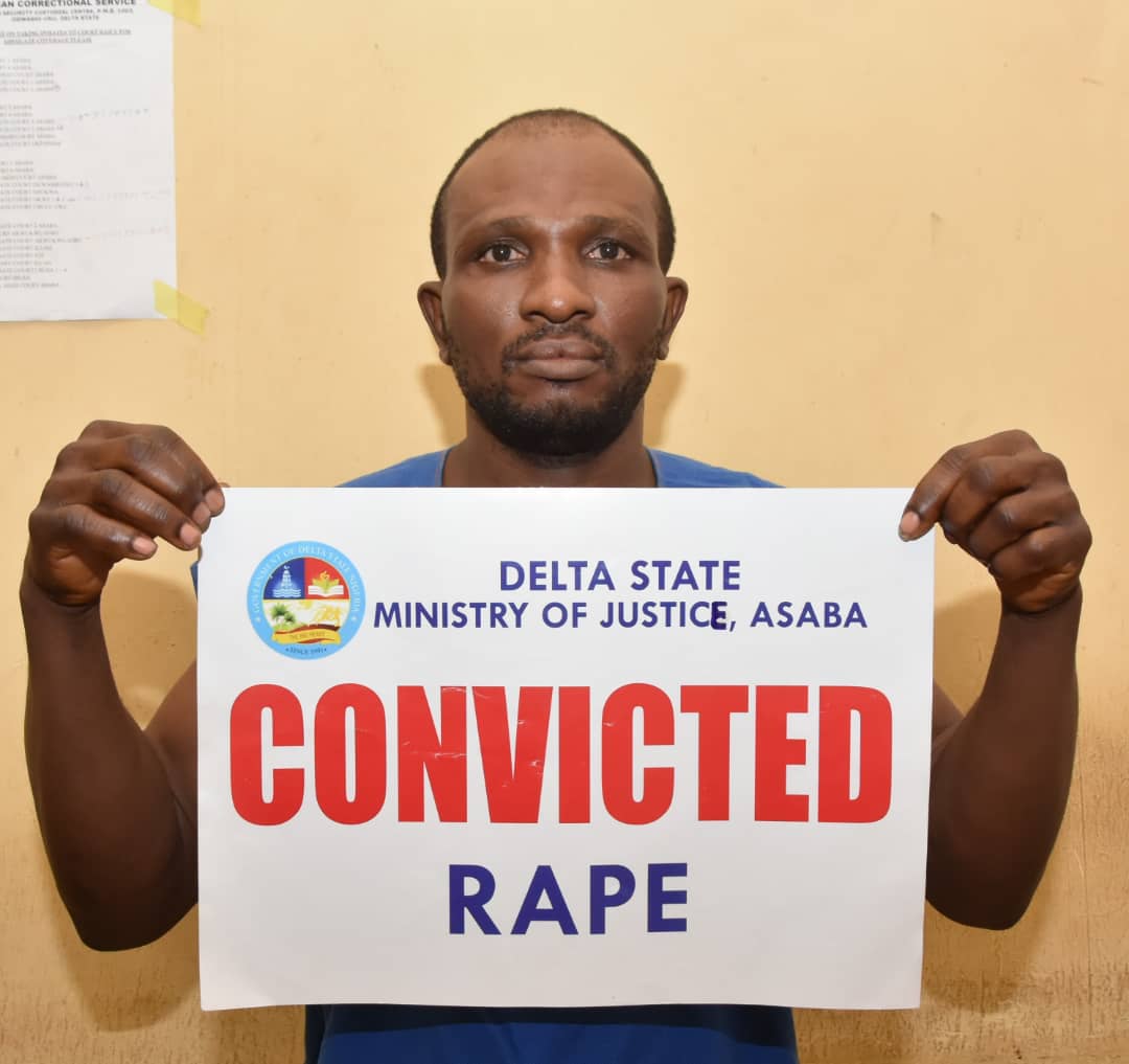 FATHER SENTENCED TO LIFE IMPRISONMENT FOR RAPING HIS 4-YEAR-OLD DAUGHTER IN DELTA
