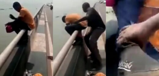 SUICIDAL MAN DISSUADED FROM JUMPING OFF THIRD MAINLAND BRIDGE
