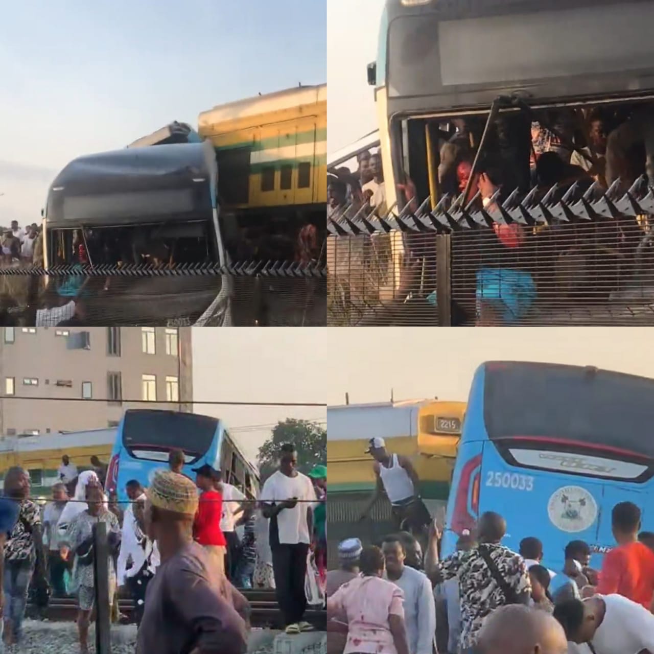 Update: Driver who drove Lagos staff bus that rammed into a train killing six and injuring many to be arraigned for manslaughter