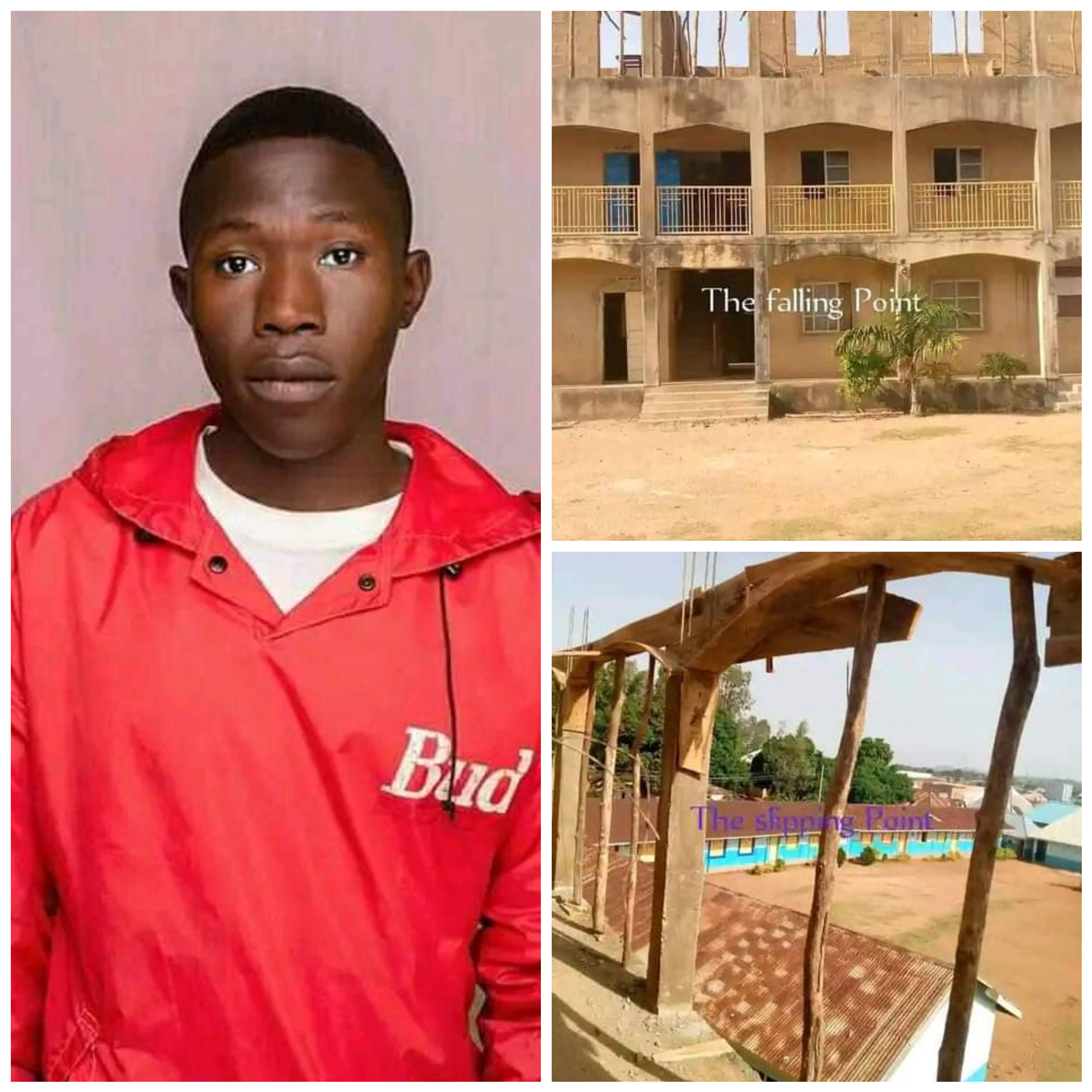 300-LEVEL PLATEAU VARSITY STUDENT DIES AFTER FALLING FROM BUILDING WHILE DOING CARPENTRY WORK