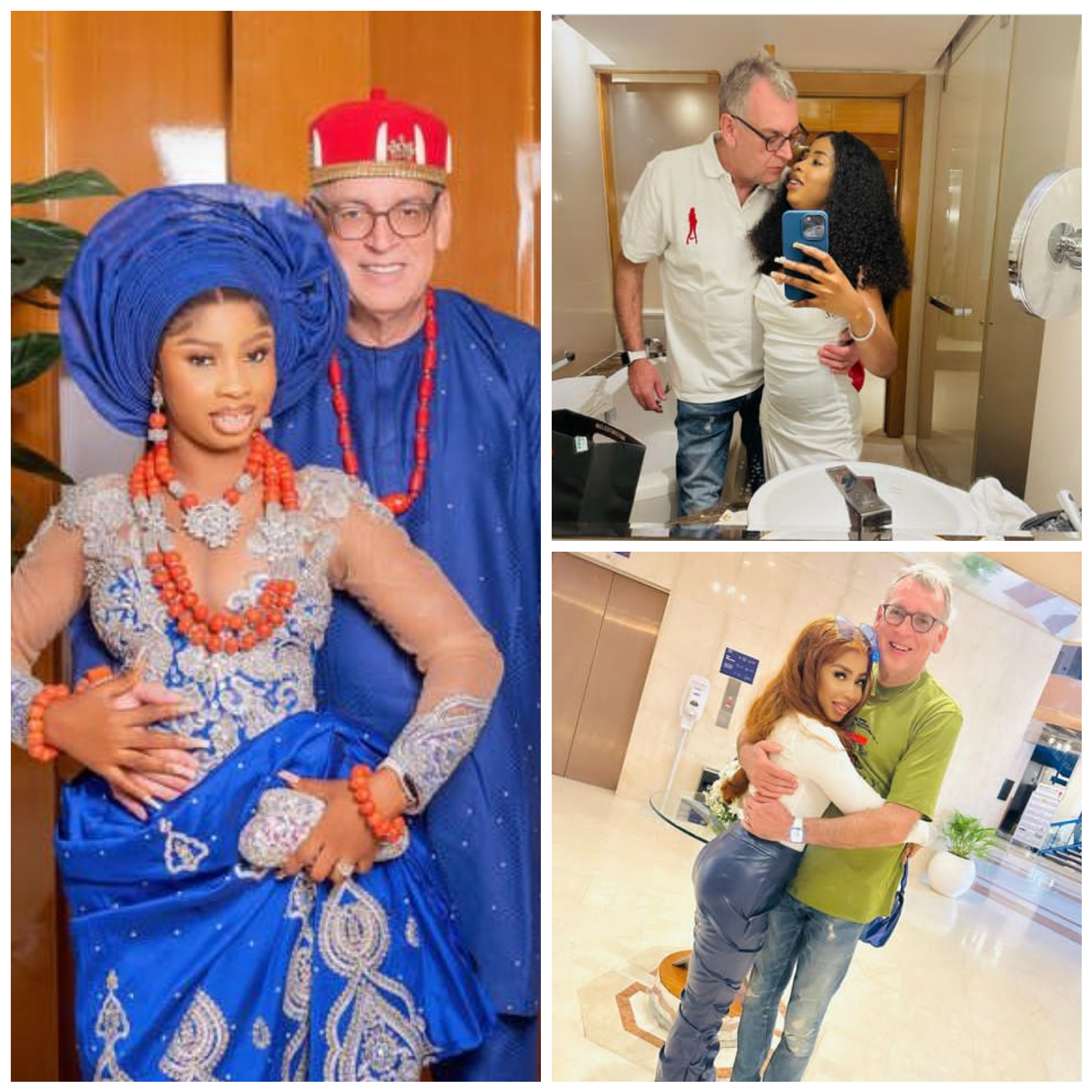 “I CHOOSE HAPPINESS OVER EVERYTHING” – 22-YEAR-OLD NIGERIAN LADY HITS BACK AT TROLLS SHAMING HER FOR MARRYING AN ‘OLD MAN’