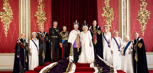 BUCKINGHAM PALACE RELEASES OFFICIAL PORTRAITS FROM KING CHARLES’ CORONATION