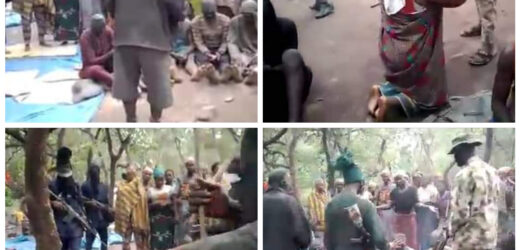 BANDITS RELEASE VIDEO OF VILLAGERS KIDNAPPED IN NIGER STATE; THREATEN TO KILL THEM IF THEIR FAMILIES FAIL TO PAY RANSOM