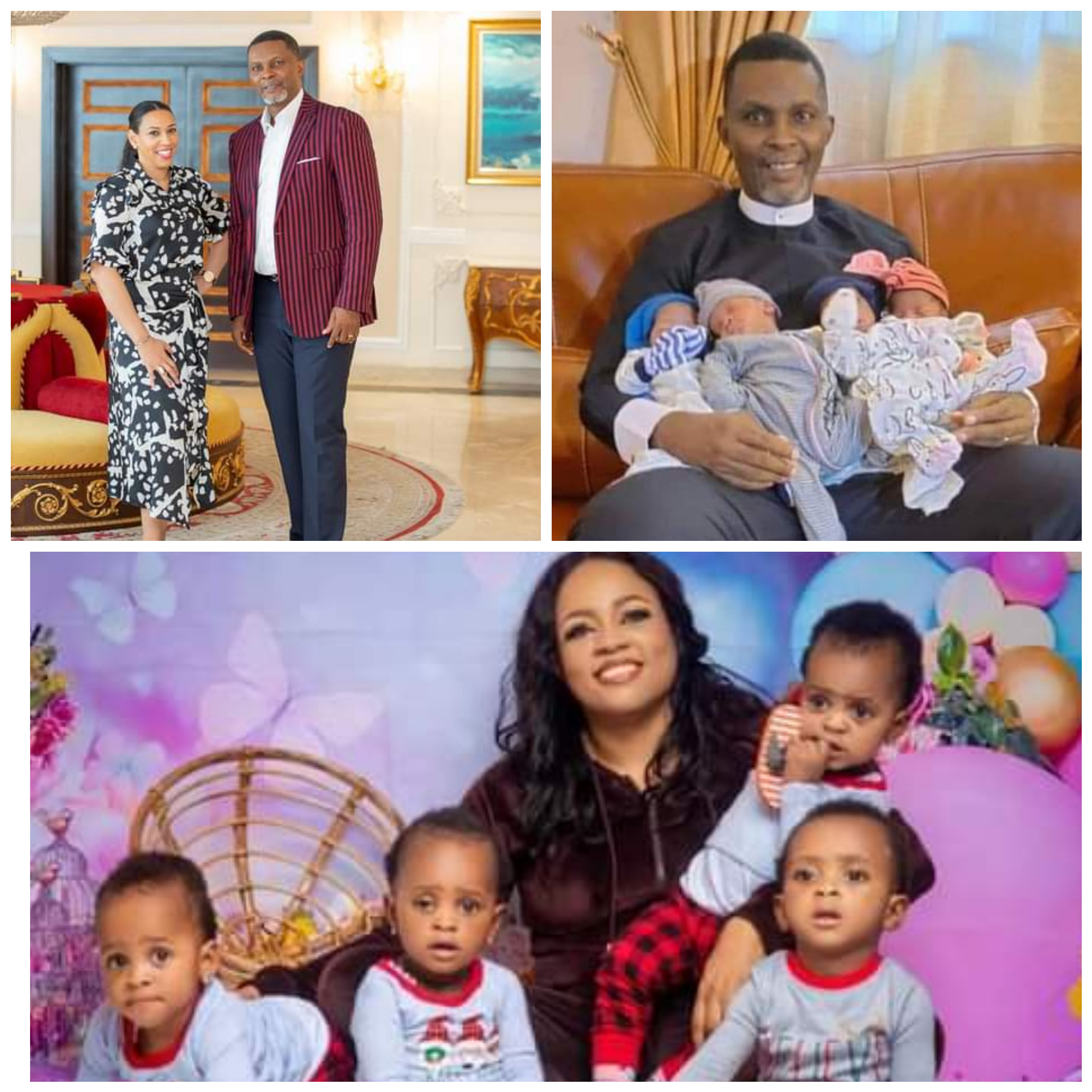 PASTOR WELCOMED QUADRUPLETS AFTER 19 YEARS OF WAITING
