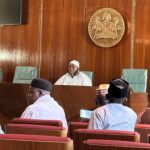 NIGERIANS REACT TO PHOTO OF ASARI DOKUBO ADDRESSING STATE HOUSE CORRESPONDENTS IN THE PRESS CORPS HALL AFTER HIS VISIT TO PRESIDENT TINUBU