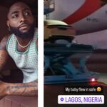 ”MY BABY FLEW IN SAFE” – DAVIDO WRITES AS HE SHIPS HIS MAYBACH S-CLASS S680 V12. 2023 BY AIR TO NIGERIA