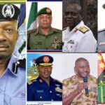 PRESIDENT TINUBU RETIRES ALL SERVICE CHIEFS, IGP, COMPTROLLER GENERAL OF CUSTOMS, APPOINTS NEW ONES, MEET THE NEW SERVICE CHIEFS (PHOTOS)
