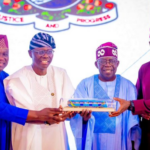 EX-LAGOS STATE GOVERNOR, AKINWUNMI AMBODE, ATTENDS STATE BANQUET HELD IN HONOR OF PRESIDENT TINUBU IN LAGOS