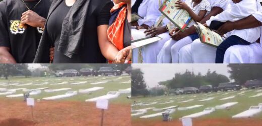 PHOTOS FROM THE FUNERAL OF 22 OFFICERS KILLED IN NIGER STATE