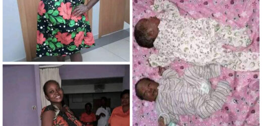 NIGERIAN WOMAN GIVES BIRTH TO QUADRUPLETS AFTER 9 YEARS OF WAITING