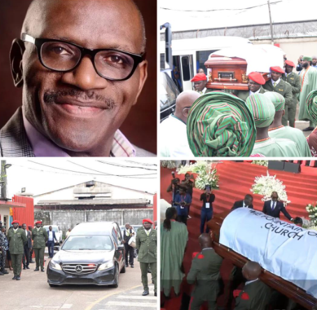 PHOTOS FROM THE FUNERAL CEREMONY OF CLERGYMAN TAIWO ODUKOYA