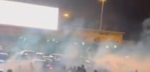 Scores take to their heels as police allegedly throw tear gas at mourners during Mohbad’s candlelight procession….. also Davido, Toke Makinwa, Zlatan, Falz, Ubi Franklin and other celebrities turn up at   the tribute concert