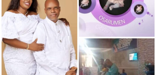 NIGERIAN PASTOR AND HIS WIFE WELCOME FIRST CHILD AFTER 20 YEARS OF WAITING