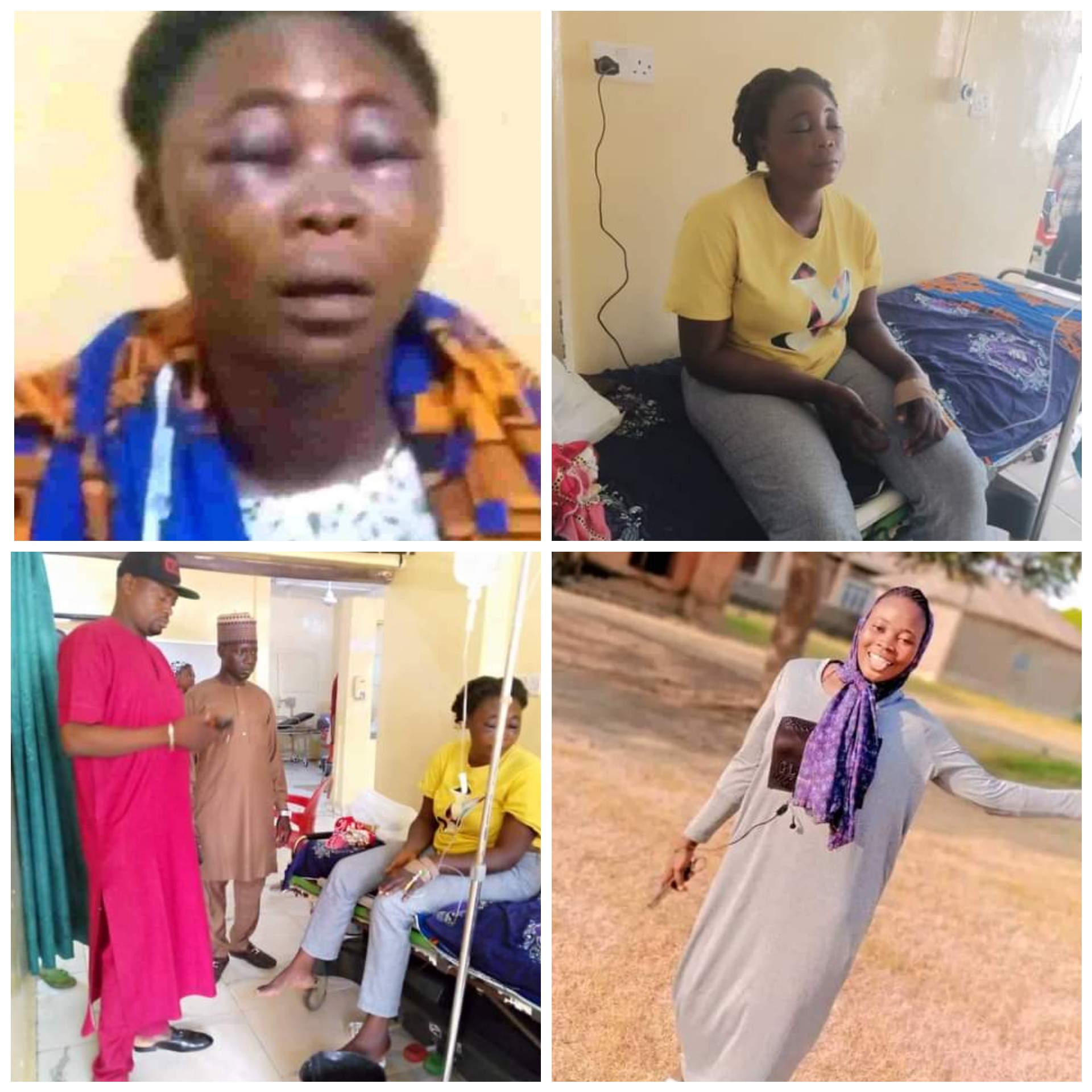 #JUSTICEFORHANNAMUSA: WOMAN FALSELY ACCUSED OF STEALING A MAN’S MANHOOD, B£ATEN TO STUPOR AND STR!PPED NAK3D IN ABUJA