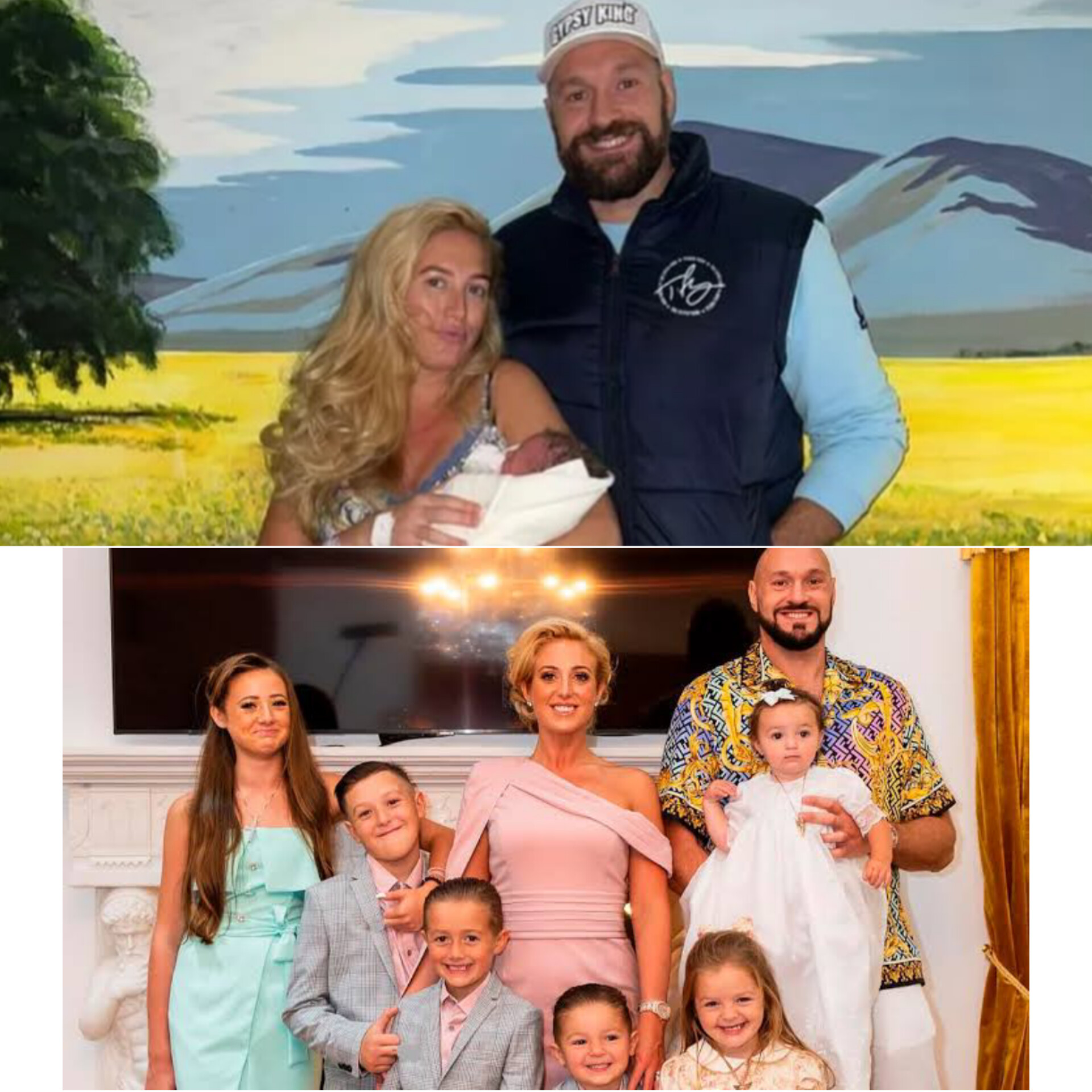 HE’S HERE AND HE’S PERFECT’- BOXING CHAMPION TYSON FURY ANNOUNCES BIRTH OF HIS 7TH CHILD