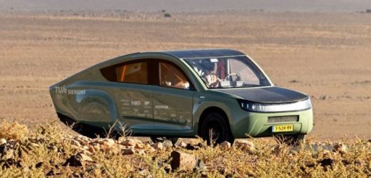 ‘WORLD’S FIRST OFF-ROAD SOLAR SUV’ DRIVES ACROSS MOROCCO POWERED ONLY BY THE SUN (photos)