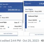 ‘Nigeria is gone’ – Nigerians react after finding out one way ticket from Kano to Abuja is now N200k while Owerri to Abuja is 170k
