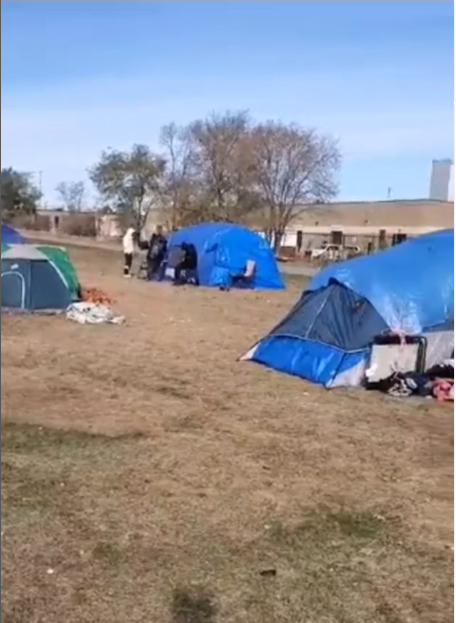 Picture of a shelter some Nigerians are living in at Mississauga in Canada goes viral