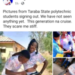 This generation scares me – APC chieftain, Joe Igbokwe says as he shares photos from ‘sign out celebration of Taraba poly students’