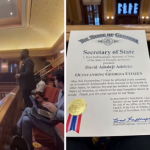 U.S state of Georgia General Assembly honours Davido as ”Outstanding Georgia Citizen”