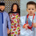 Yul Edochie celebrates his son with Judy Austin as he turns one today