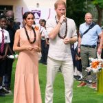 Prince Harry and Meghan Markle visit Abuja school as they arrive Nigeria (photos)