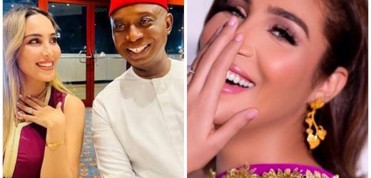 “Happy Birthday, my love” Politician, Ned Nwoko, celebrates his Morrocan wife, Laila, as she turns a year older