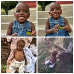 Adorable new photos of toddler rescued after being branded a witch and left to d!e in Akwa Ibom